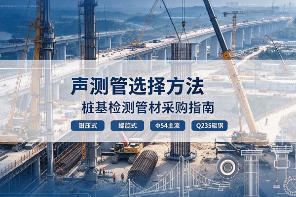 六盘水声测管选型标准