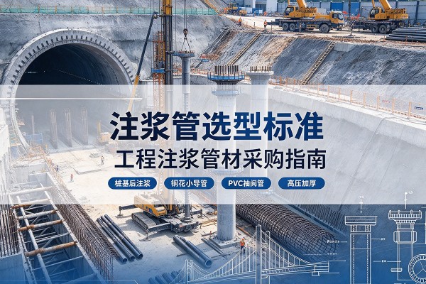 六盘水注浆管选型标准